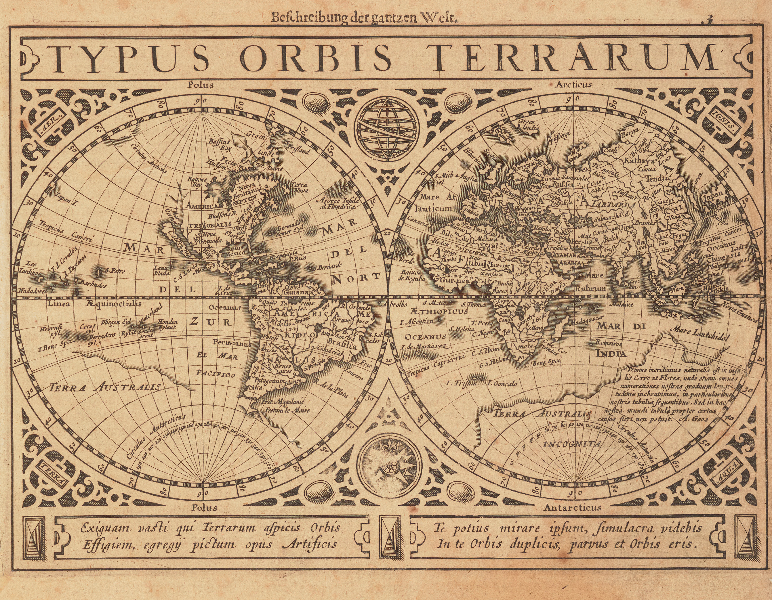 „Atlas minor“ von Gerhard Mercator (HAAB Kt 700 – 231 B)