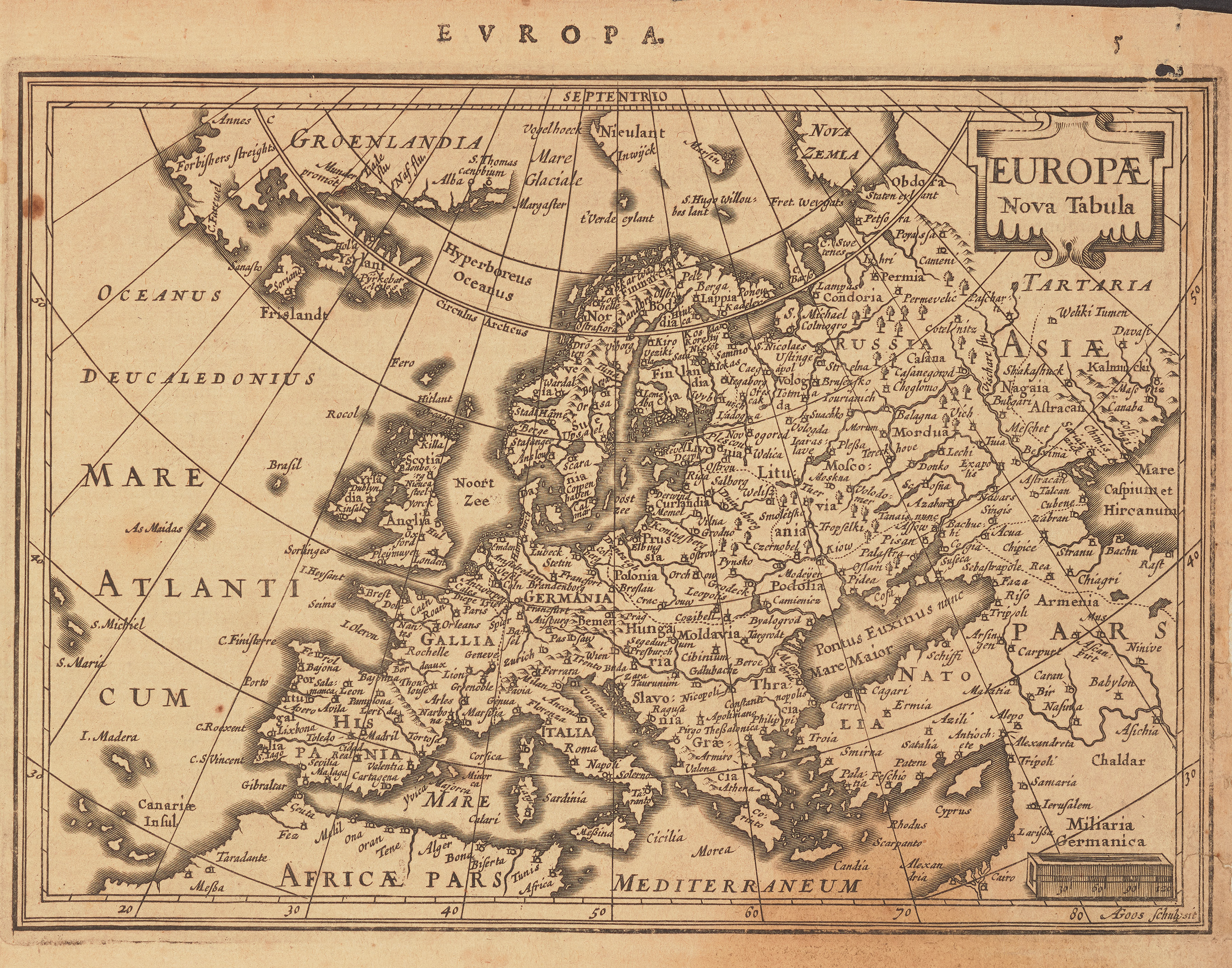 „Atlas minor“ von Gerhard Mercator (HAAB Kt 700 – 231 B), © Klassik Stiftung Weimar