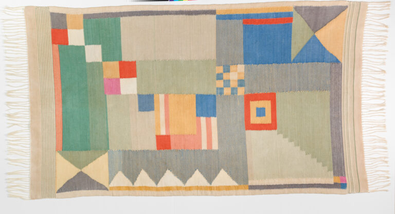 Teppich der Textildesignerin Benita Koch-Otte. © Klassik Stiftung Weimar.