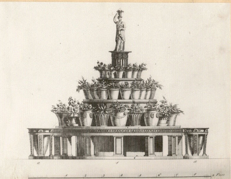 Floragestell aus dem „Ideenmagazin“ von 1806