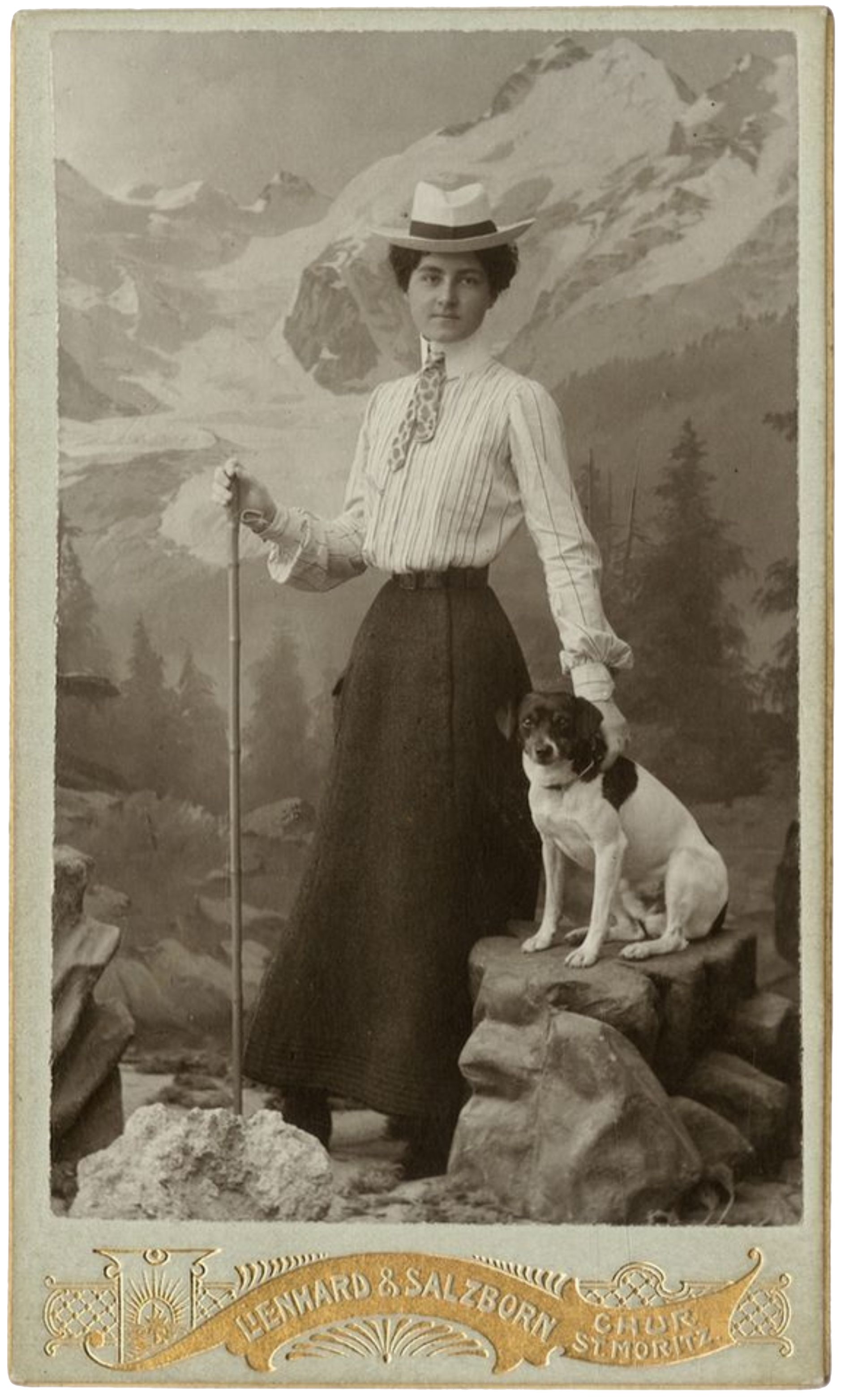 Atelier Lienhard&Salzborn, Großherzogin Caroline von Sachsen-Weimar-Eisenach, 1903 oder 1904. © Klassik Stiftung Weimar