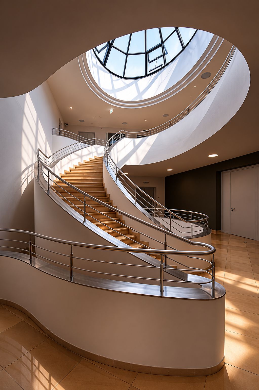 <p>Die Wendeltreppe im Goethe-Nationalmuseum ist ein außergewöhnliches Monument. ©Kathleen Kröger | Klassik Stiftung Weimar</p>