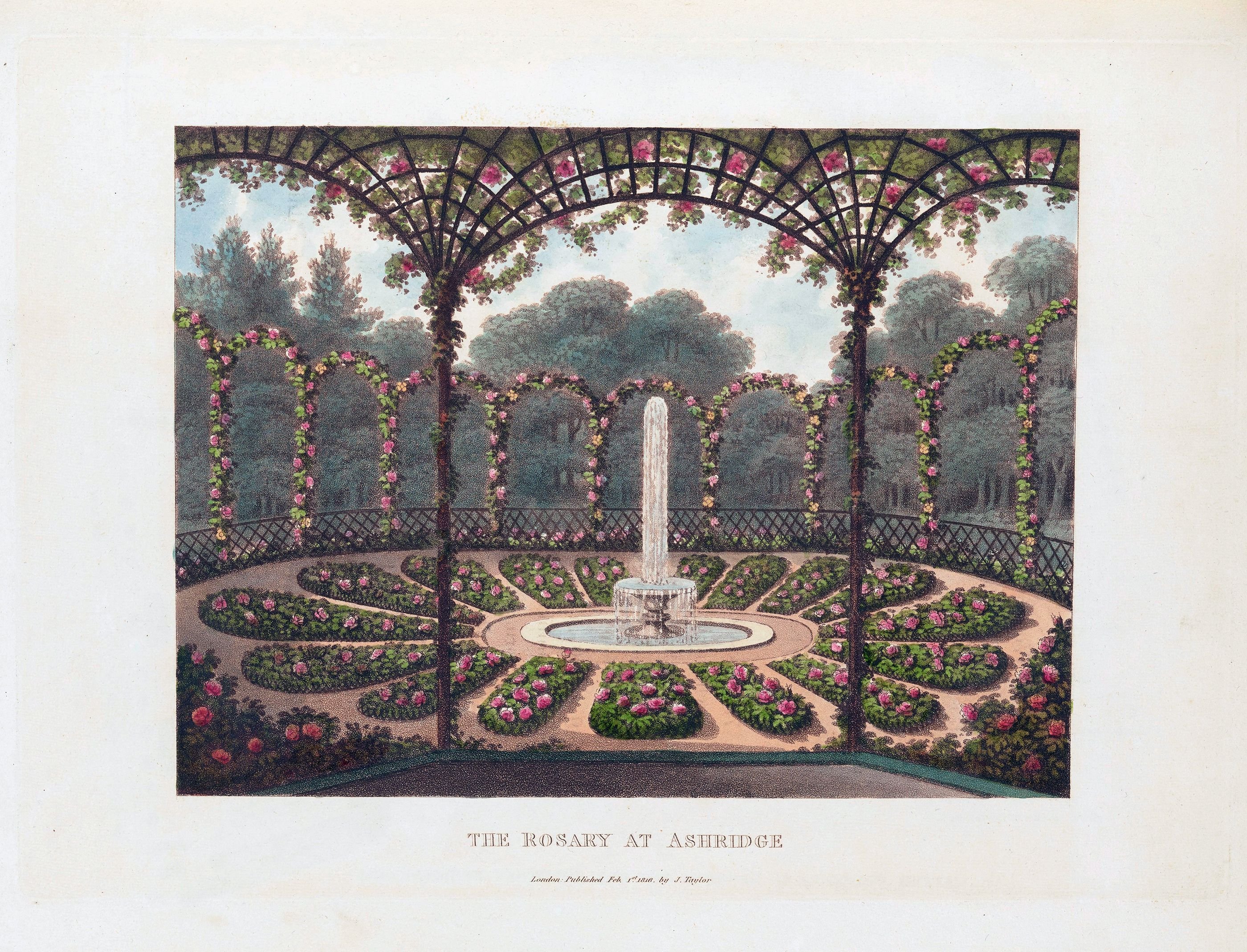 Das Rosary von Ashridge, Fragments on the Theory and Practice of Landscape Gardening, 1816