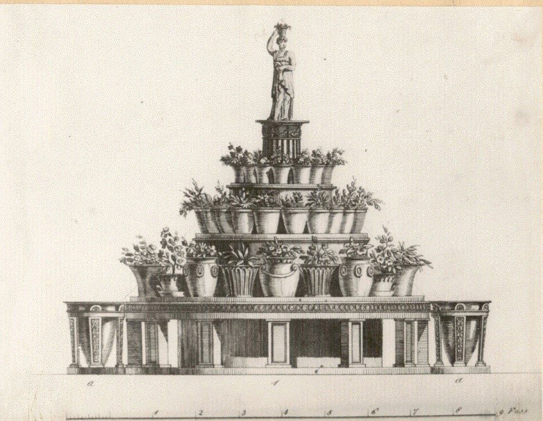 Floragestell aus dem „Ideenmagazin“ von 1806
