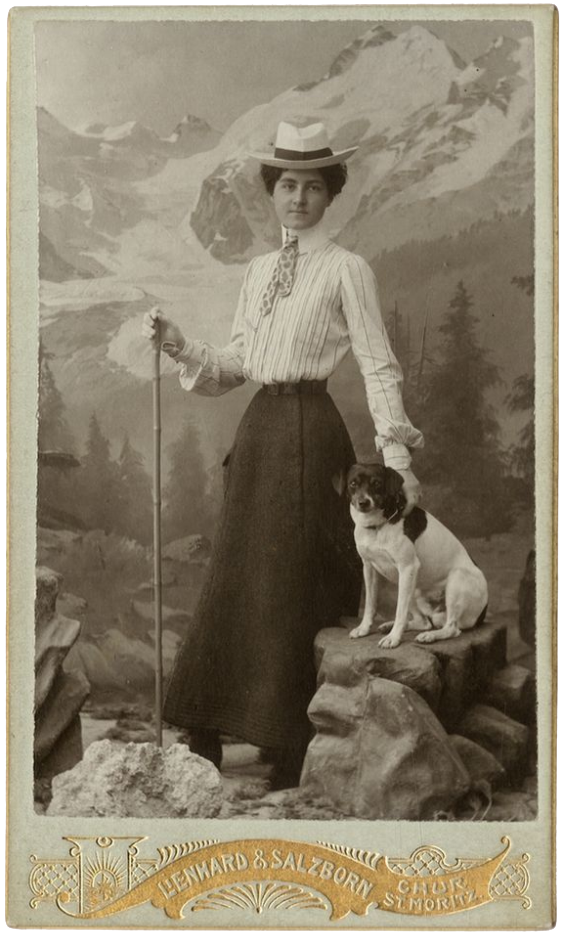 Atelier Lienhard&Salzborn, Großherzogin Caroline von Sachsen-Weimar-Eisenach, 1903 oder 1904. © Klassik Stiftung Weimar