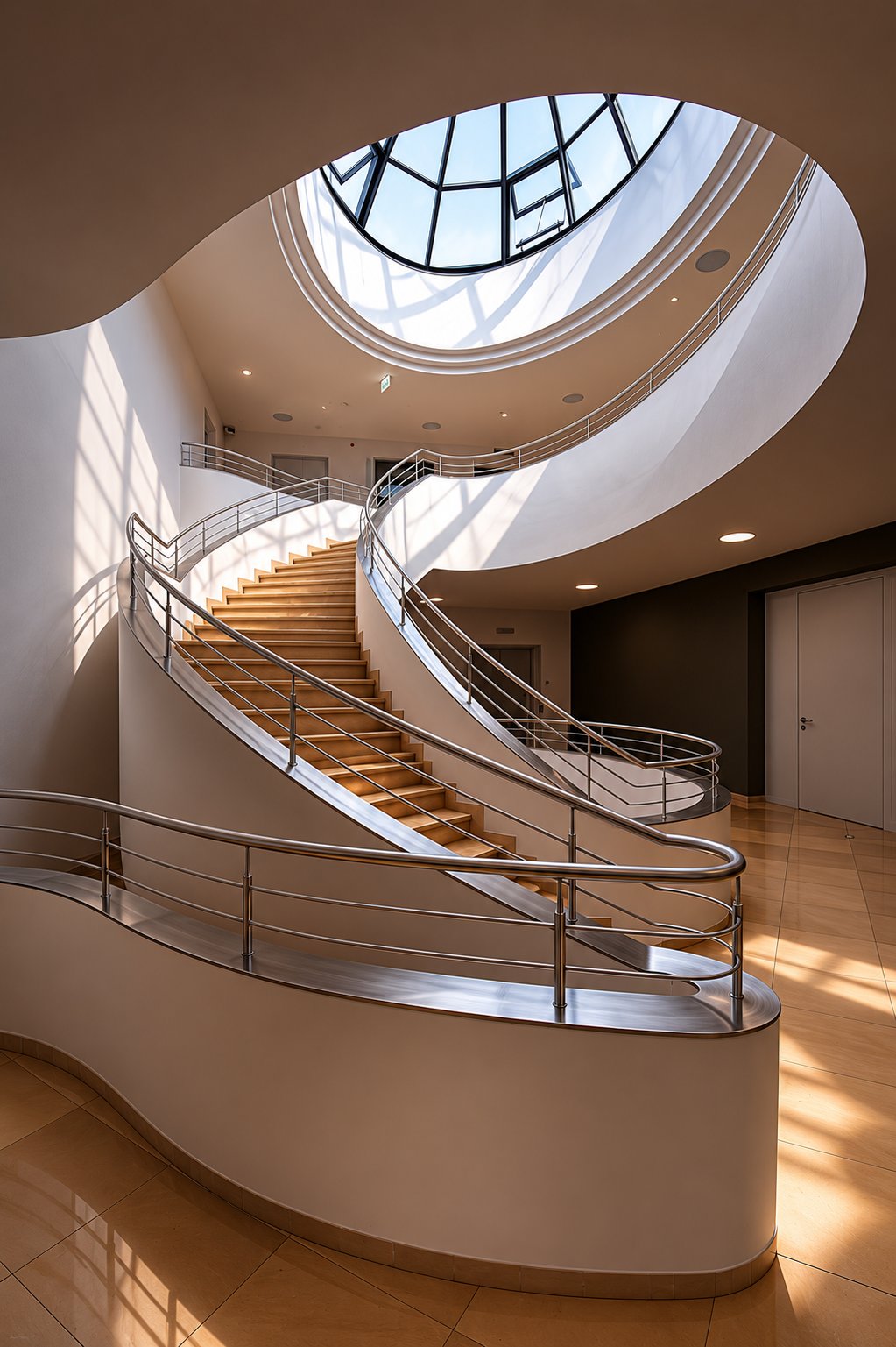 <p>Die Wendeltreppe im Goethe-Nationalmuseum ist ein außergewöhnliches Monument. ©Kathleen Kröger | Klassik Stiftung Weimar</p>