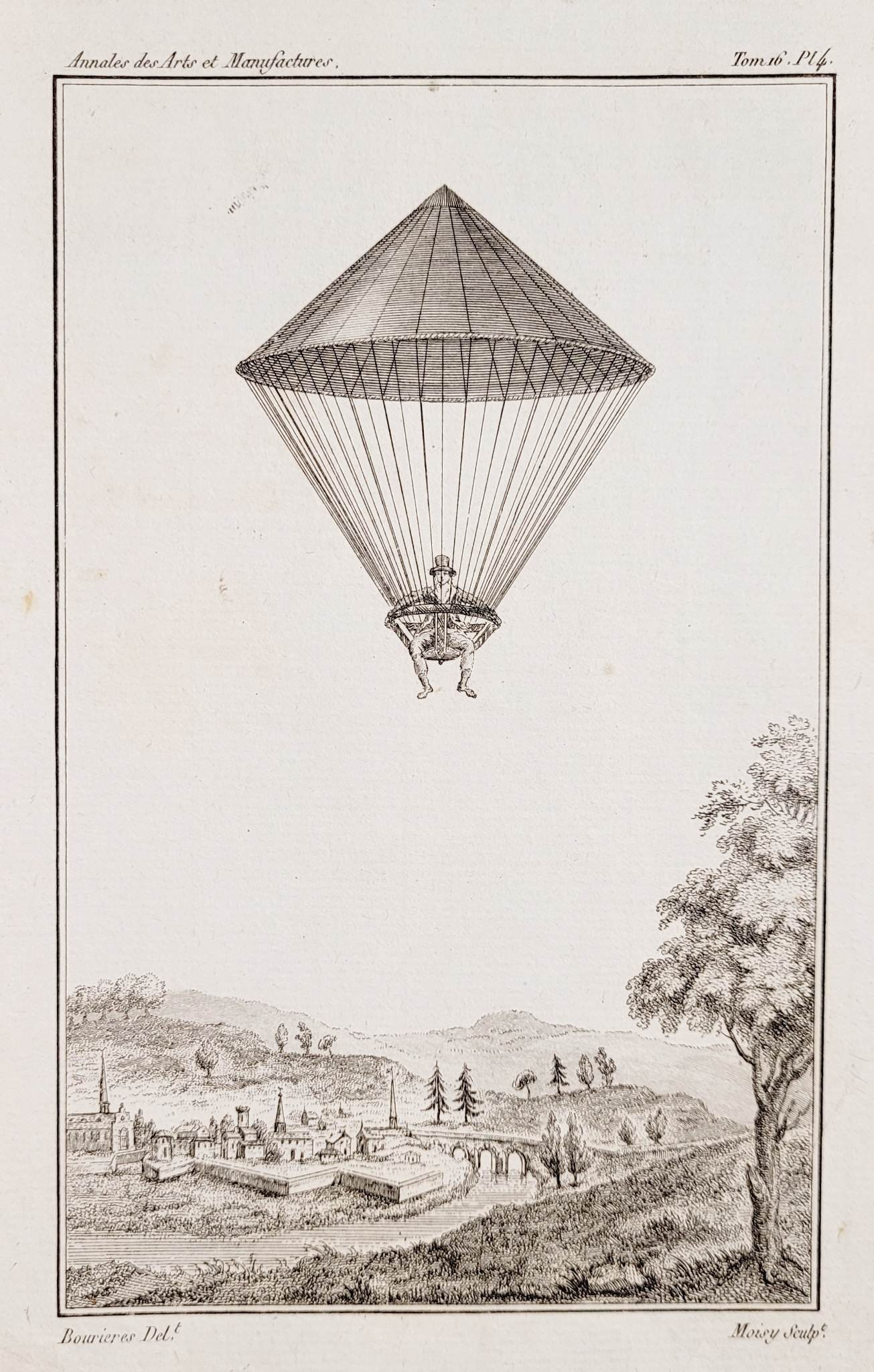 Kupferstich zu der Zeitschrift London und Paris, GSA 6/5541