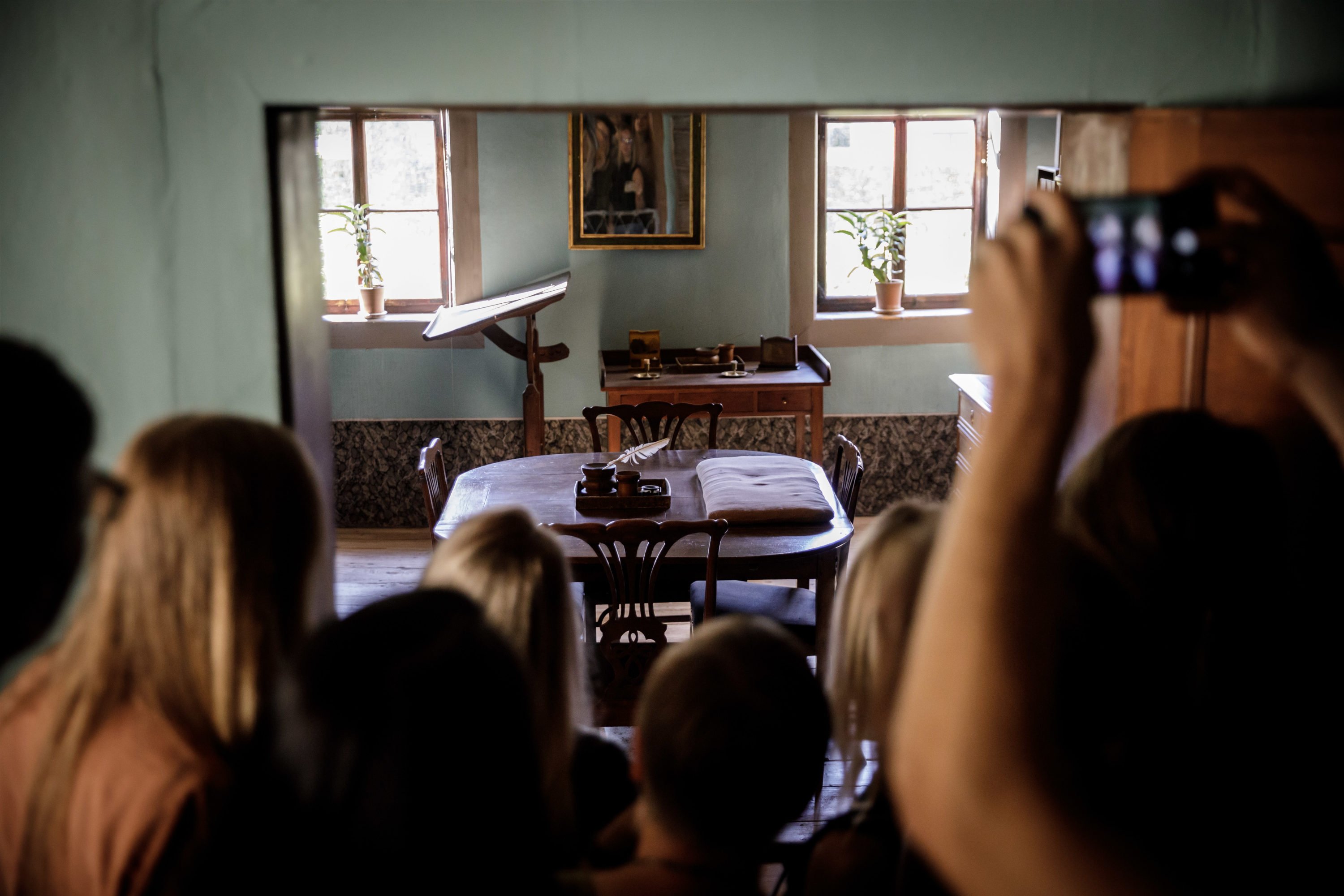 <p>Das Highlight im Dichterwohnhaus: Goethes Arbeitszimmer © Gordon Welters</p>