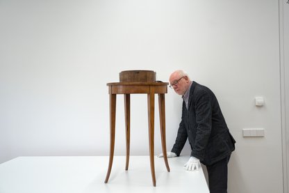 „Beim Fall Lemke waren viele Dinge ungewöhnlich“, sagt Gert Dieter Ulferts, der sich seit 20 Jahren mit Restitutionsfragen in der Klassik Stiftung beschädigt, © Axel Völcker